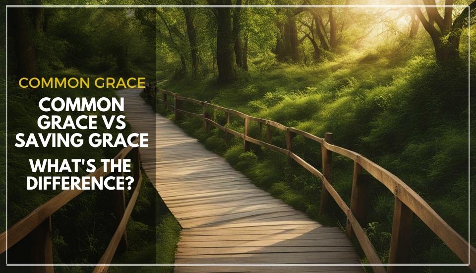Common Grace vs Saving Grace: What’s the Difference?
